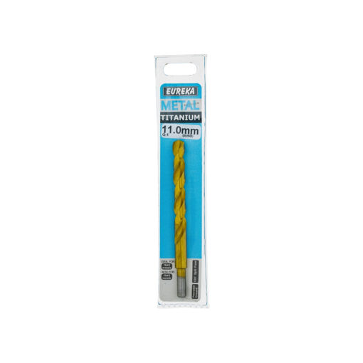 Picture of DRILL BIT HSS (HIGH SPEED STEEL) TITAN GOLD 11.0MM EUREKA