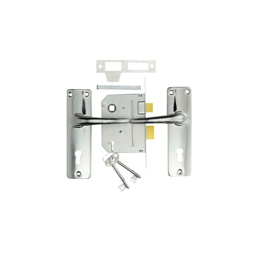 Picture of LOCKSET 2 LEVER WITH CHROME HANDLE UNION