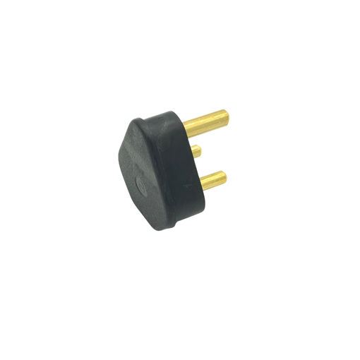 Picture of ELECTRICAL PLUGTOP 16AMP BLACK RUBBER