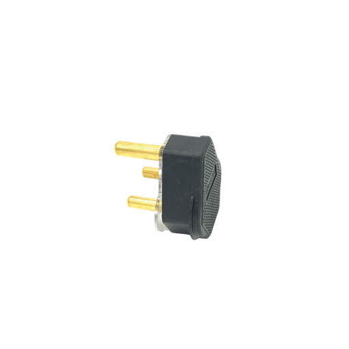 Picture of ELECTRICAL PLUGTOP 16AMP BLACK RUBBER COMPOSITE