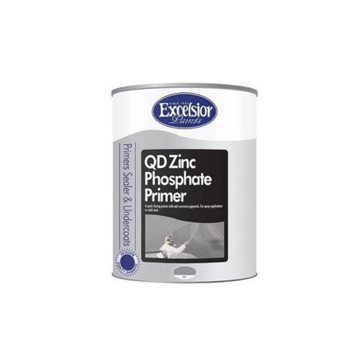 Picture of PRIMER QUICK-DRYING (QD) ZINC PHOSPHATE GREY Q:1L EXCELSIOR