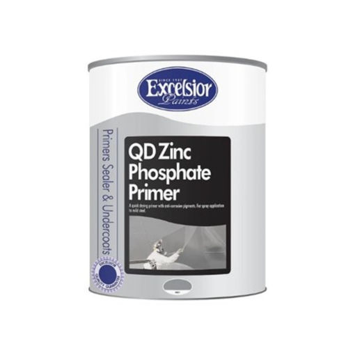 Picture of PRIMER QUICK-DRYING (QD) ZINC PHOSPHATE GREY Q:5L EXCELSIOR