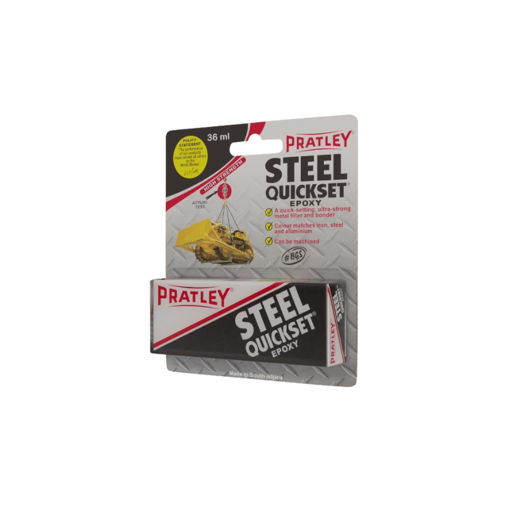 Picture of QUICKSET STEEL BUBBLE PACK Q:36ML PRATLEY