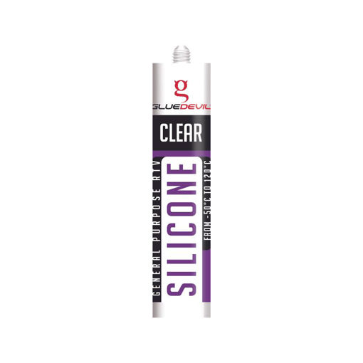 Picture of SILICONE GD7 GENERAL PURPOSE CLEAR 260ML GLUEDEVIL