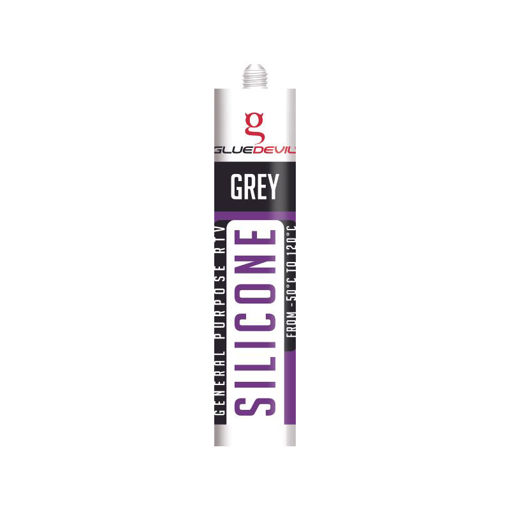 Picture of SILICONE GD7 GENERAL PURPOSE GREY 260ML GLUEDEVIL