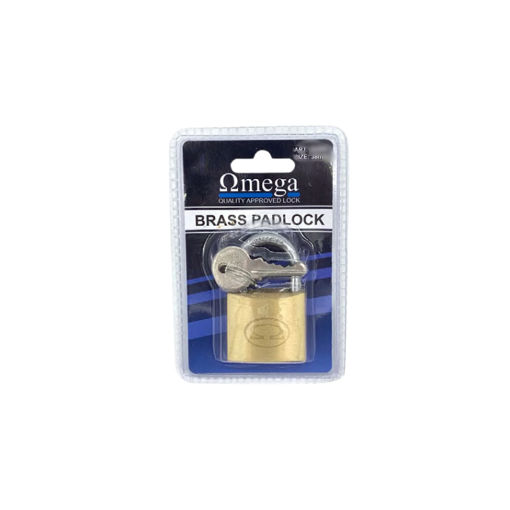 Picture of PADLOCK BRASS 38MM OMEGA