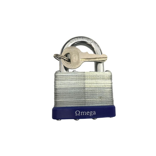 Picture of PADLOCK LAMINATED STEEL 40MM OMEGA