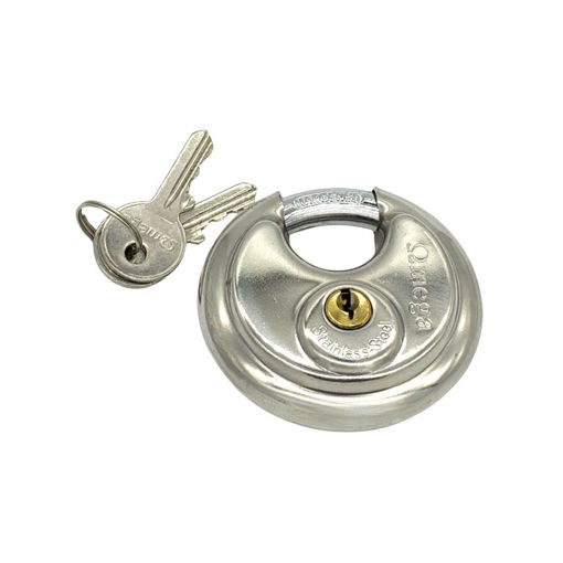 Picture of PADLOCK DISCUS STAINLESS STEEL 70MM OMEGA 