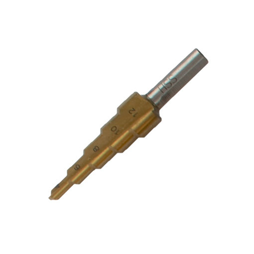 Picture of STEP DRILL HIGH SPEED STEEL 4-12X2MM TORK CRAFT