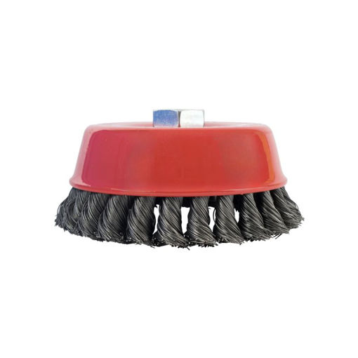 Picture of CUP BRUSH WIRE KNOTTED 125XM14 TORK CRAFT