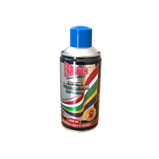 Picture of SPRAY PAINT STANDARD LACQUER SPRAY AZURE BLUE Q: 250ML SPRAYON