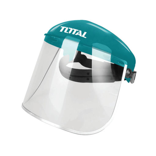 Picture of FACE VISOR WITH REPLACEABLE LENS 390X200MM TOTAL TOOLS RENTTECH