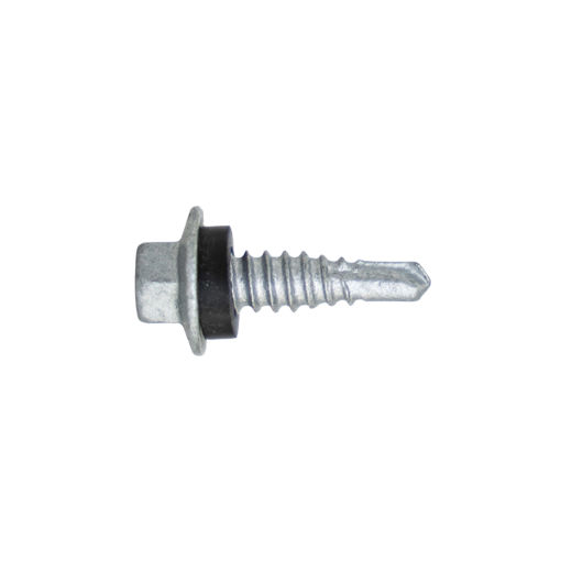 Picture of STITCHING SCREW INDUSTRIAL CLASS 4 RIDGE CAPS FOR SHEETS OVERLAPPING 14X22MM Q:100 KARE