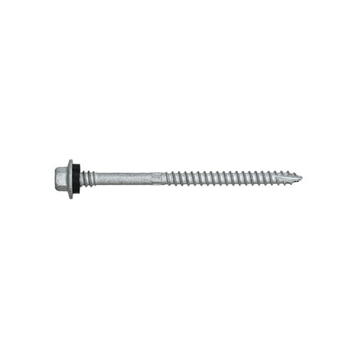 Picture of ROOF SCREW INDUSTRIAL CLASS 4 ZAP FLANGE AND SEAL TIMBER BUILT IN WASHER 12X85MM Q:100 KARE