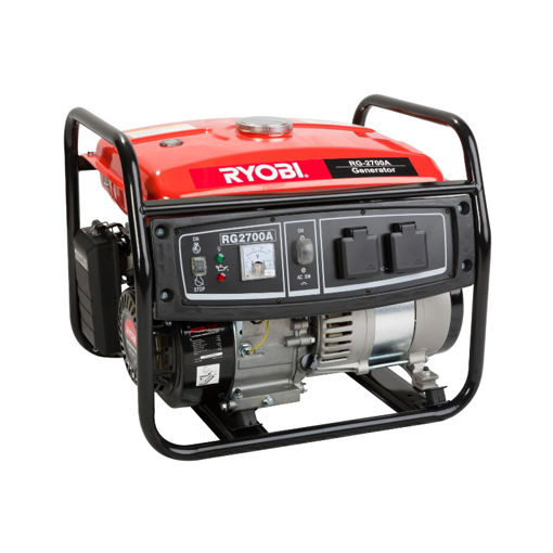 Picture of GENERATOR GASOLINE 2500W 4-STROKE PULL START RYOBI