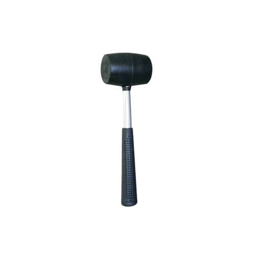 Picture of MALLET RUBBER BLACK WITH STEEL SHAFT 450G MATUS