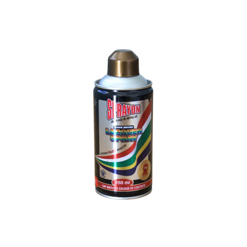 Picture of SPRAY PAINT STANDARD LACQUER SPRAY METALLIC BRONZE Q: 250ML SPRAYON