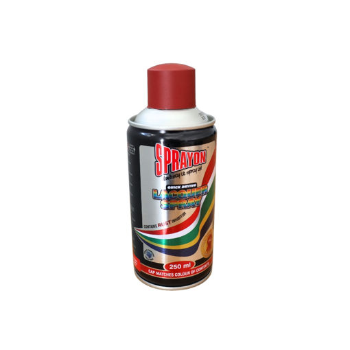 Picture of SPRAY PAINT PRIMER STANDARD LACQUER SPRAY RED OXIDE Q: 250ML SPRAYON