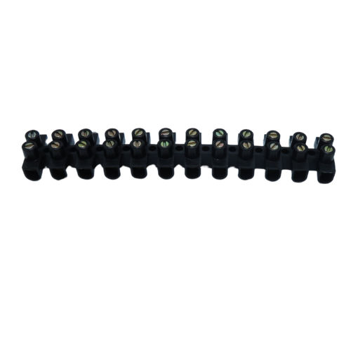 Picture of ELECTRICAL STRIP CONNECTOR BLACK 15AMP