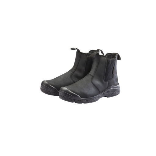 Picture of SAFETY BOOT MEN'S CHELSEA BLACK SIZE 5 DROMEX 