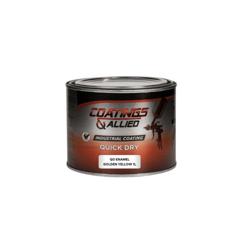 Picture of PAINT QUICK-DRYING (QD) GOLDEN YELLOW Q:1L COATINGS & ALLIED