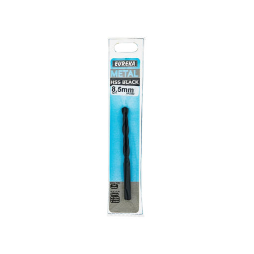 Picture of DRILL BIT HSS (HIGH SPEED STEEL) BLACK 8.5MM EUREKA