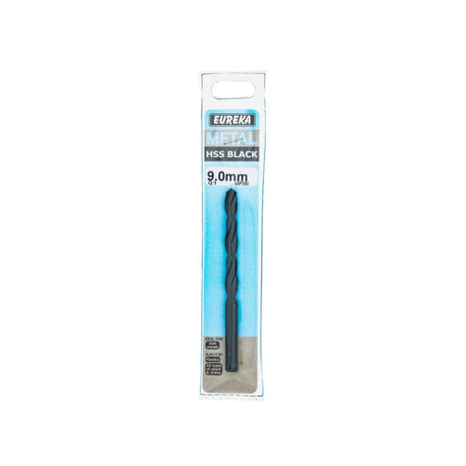 Picture of DRILL BIT HSS (HIGH SPEED STEEL) BLACK 9.0MM EUREKA