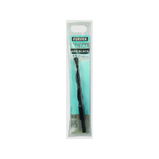 Picture of DRILL BIT HSS (HIGH SPEED STEEL) BLACK 12.0MM EUREKA