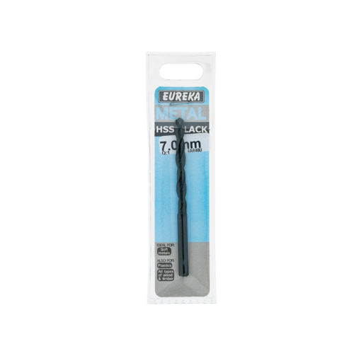 Picture of DRILL BIT HSS (HIGH SPEED STEEL) BLACK 7.0MM EUREKA
