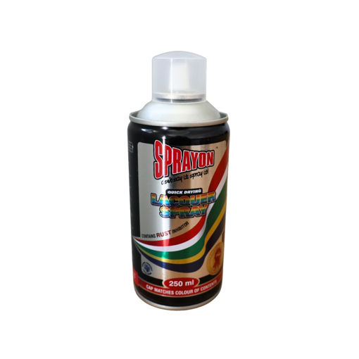 Picture of SPRAY PAINT STANDARD CRYSTAL CLEAR Q: 250ML SPRAYON