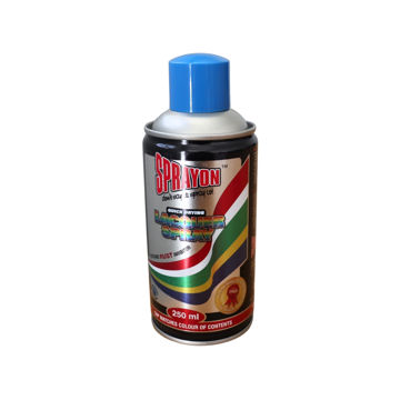 Picture of SPRAY PAINT STANDARD AZURE BLUE Q: 250ML SPRAYON
