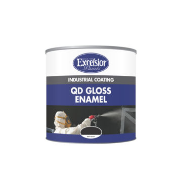 Picture of PAINT QUICK-DRYING GLOSS BLACK Q:1L
