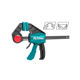 Picture of CLAMP QUICK BAR 63X450MM (18") WITH MAX CLAMP FORCE 60KGS TOTAL TOOLS