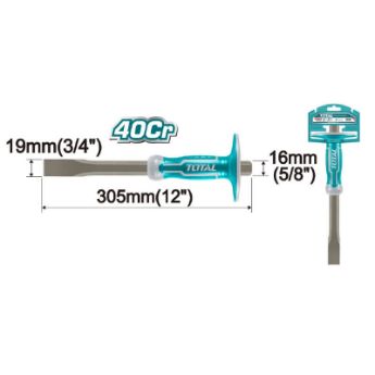 Picture of CHISEL COLD 19X305MM TOTAL TOOLS