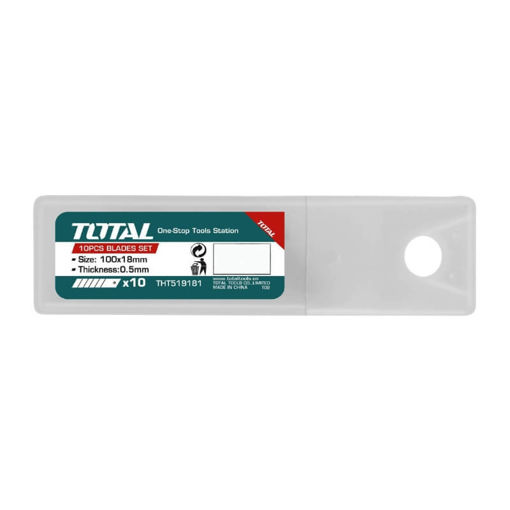 Picture of BLADES SET 61MMX19MM Q:10 TOTAL TOOLS
