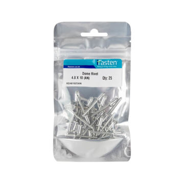 Picture of RIVET BLIND DOME 4.8X10MM Q:25 IFASTEN