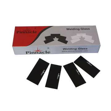 Picture of REPLACEMENT LENS SHADED GLASS SHADE 12 FOR STANDARD FLIP FRONT WELDING HELMET 108 X 51MM PINNACLE
