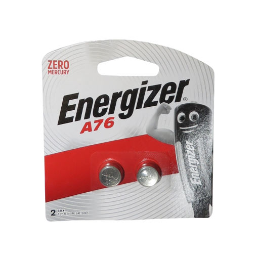 Picture of BATTERY ALKALINE A76 LR44 1.5V COIN ENERGIZER Q:2

