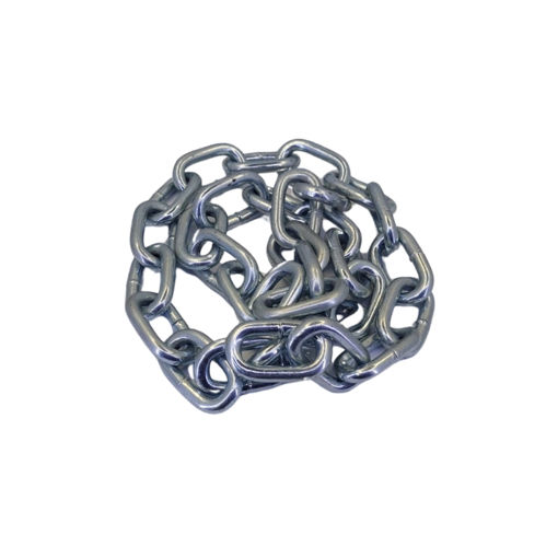 Picture of CHAIN MEDIUM LINK ZINC PLATED 3X20.0MM 1/8" OMEGA