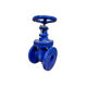 Picture of Gate valve,Industrial pattern Brass trim,Full bore,DN50mm,
Flanged BS4504 undrilled,non rising spindle,PN10 rated,
Cast iron,handwheel operated