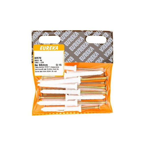 Picture of NAIL IN TRU-FIX 6X55MM Q:15 EUREKA