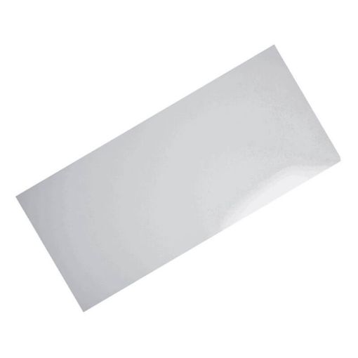 Picture of GALV SHEET C1S CHROMADEK Z200 GALV 2450 x 1225 x 0.58 x FROST WHITE WITH PLASTIC