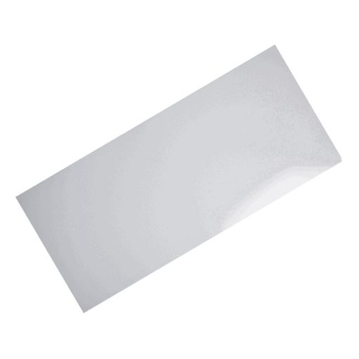 Picture of GALV SHEET C1S CHROMADEK Z200 GALV 2950 x 1225 x 0.58 x FROST WHITE WITH PLASTIC