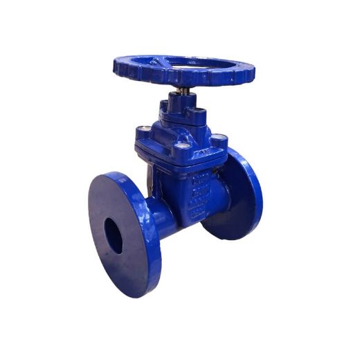 Picture of Gate valve,Natco,250mm,Resilient seat,Ductile Iron,NRS,PN16
to SANS 664,undrilled,NBR encapulated, handwheel operated
