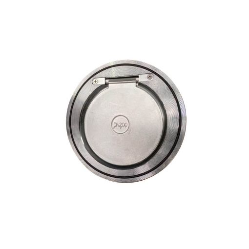 Picture of Non-return Valve,Natco,Slim type,DN 80mm,wafer,
swing type soft trim,PN16 rated, mild steel electro-
galvanized