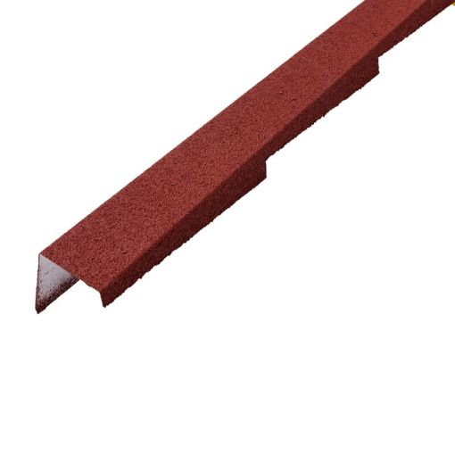 Picture of BARGE BOARD COVER FLASHING ACR STD BURGUNDY
LH x 1550 x 100 x .45