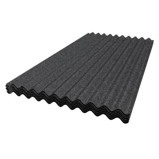 Picture of HARVEY TUFFSPAN MIDNIGHT BLACK ZINCAL - CORRUGATED 8.5 x 0.4 x 4.2M